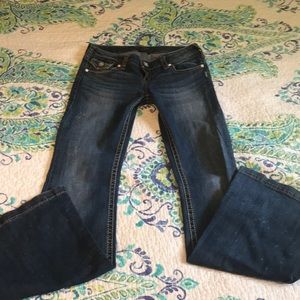 Sliver jeans Dawson Bell 27/33 like new